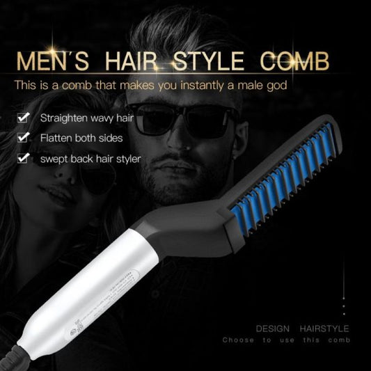 Electric Hair Comb Hair Styler For Men